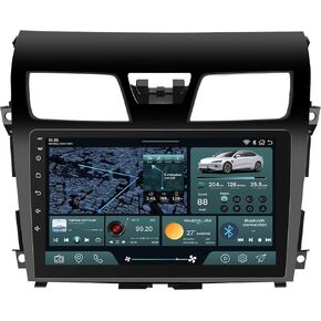(2+64G) 5G WiFi Car Radio Stereo for Nissan Altima 2013-2015: Touch Screen 10 Inches with Carplay/Android Auto 1280 * 800 Android 12 Bluetooth FM BT WiFi GPS Navigation USB DSP Backup Camera