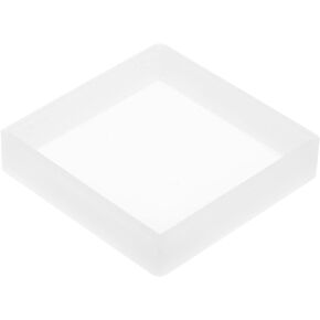 قالب راتنج السيليكون المربع قالب راتنجات الايبوكسي 4.25 بوصة قالب صب مكعب للمجوهرات DIY أوراق الزهور المجففة