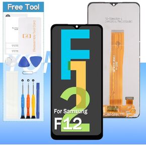 Original Screen Replacement for Samsung Galaxy F12 SM-F127G, SM-F127G/DS, SM-F127F, SM-F127F/DS 6.5" LCD Display Touch Digitizer Assembly