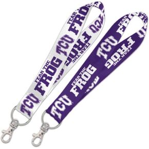WinCraft NCAA TCU Horned Frogs Texas Christian University Lanyard Key Strap