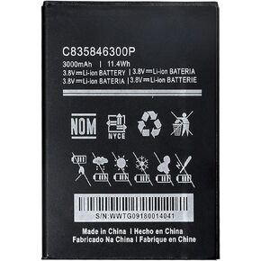 WUHAO Replacement Battery C835846300P Battery for BLU V5 V0410UU 3000mAh