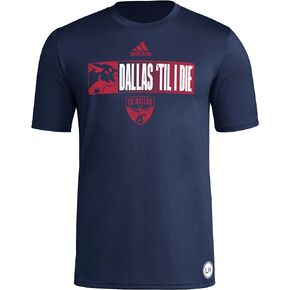 adidas Men's Fc Dallas Short Sleeve Pre-Game T-Shirt in Saudi Arabia