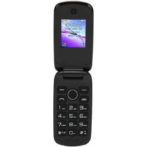 Cuifati Flip Phone for Seniors Unlocked, 3G Dual SIM Big Button Phone with Powerful Speaker Large Keys and LED Lights SOS Function Long Battery Life, Supports 2G GSM (U.S.