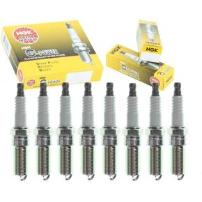 8 pc NGK G-Power Spark Plugs compatible with Chevrolet Silverado 1500 5.3L 6.2L V8 2014-2020