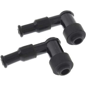 labwork LB05F 90 Degree Spark Plug Boot Cap Cover Resistor for ATV Motorcycle