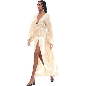 Jonny Cota Studio Poet Maxi Dress