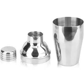 FRONTIER Cocktail Wine Shaker Stainless Steel Martini Shaker with Cap and Strainer Drink Mini Shaker 10OZ in Saudi Arabia