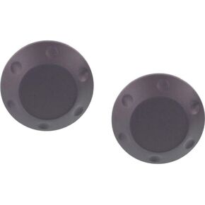 Front Left Driver & Right Passenger Side Bumper Fog Light Cover Pair Replacement For 2009-2021 Nissan Frontier Pickup Dark Gray Textured NI1038135 NI1038135 62256EA000 62256EA000