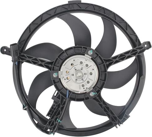 AUTOKAY Radiator Cooling Fan Assembly, Dual Radiator and Condenser Fan Assembly for Mini Cooper 2007-2016 Cooper Paceman L4 1.6L in Saudi Arabia
