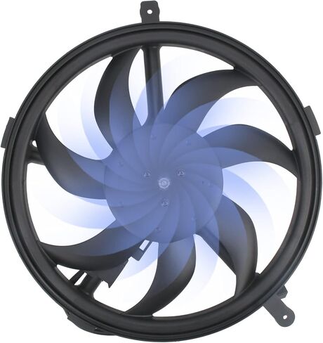 AUTOKAY Radiator Cooling Fan Assembly, Dual Radiator and Condenser Fan Assembly for Mini Cooper 2007-2016 Cooper Paceman L4 1.6L in Saudi Arabia