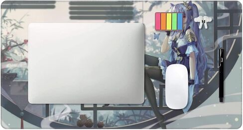 Anime Mouse pad Anime Girl Kawaii Large Gaming Mouse pad Desk mat Beautiful Pictures Heroes in Comics Comfortable Gaming Experience Good Materials Workmanship 6（15.7"*29.5"） 6(F) in Saudi Arabia