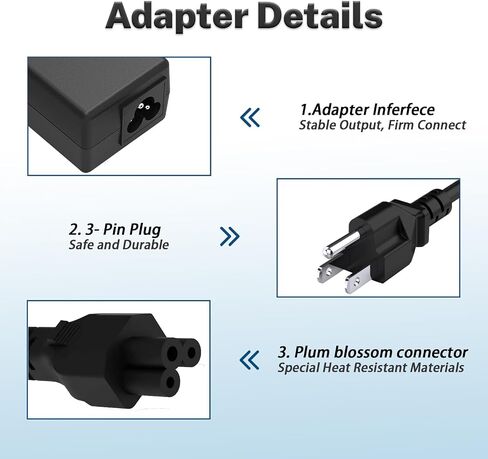 65W Aspire E5 AC Power Charger Fit for Acer Aspire E5 E5-576 A315 A315-21 N19C3 E5-575 E1 E15 N16Q2 N19C1 Aspire 3 5 M5 R3 N17C4 n17q1 A11-065N1A Laptop Adapter 5.5 * 1.7mm in Saudi Arabia