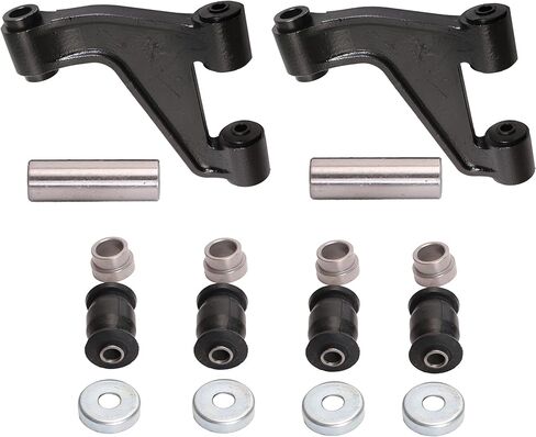 Golf Cart Front Lower Control Arm with Bushing Kit Compatible with Yamaha G22 G29 G&E, 2 Sets Front Lower Control Arm with Collar and Thruts Replace OE# JU0-F3570-20 in Saudi Arabia