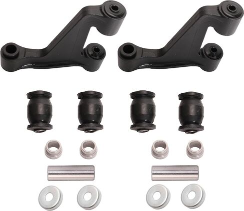Golf Cart Front Lower Control Arm with Bushing Kit Compatible with Yamaha G22 G29 G&E, 2 Sets Front Lower Control Arm with Collar and Thruts Replace OE# JU0-F3570-20 in Saudi Arabia