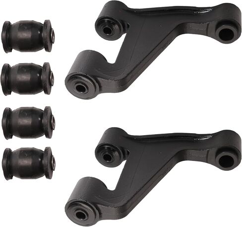 Golf Cart Front Lower Control Arm with Bushing Kit Compatible with Yamaha G22 G29 G&E, 2 Sets Front Lower Control Arm with Collar and Thruts Replace OE# JU0-F3570-20 in Saudi Arabia