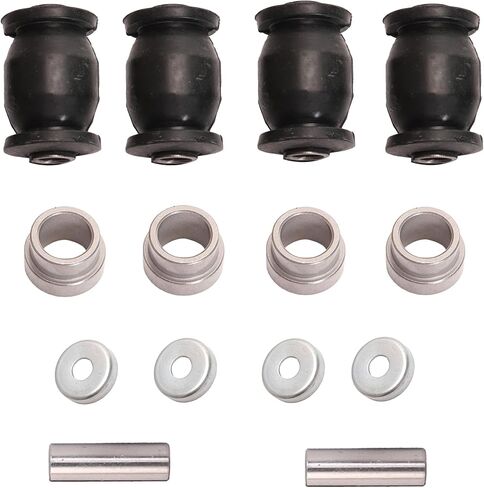 Golf Cart Front Lower Control Arm with Bushing Kit Compatible with Yamaha G22 G29 G&E, 2 Sets Front Lower Control Arm with Collar and Thruts Replace OE# JU0-F3570-20 in Saudi Arabia