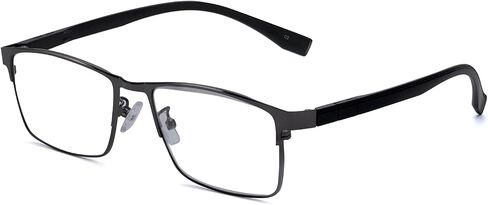 Natural Crystal Stone Lenses Reading Glasses with Clear Real Glass Lenses Blue Light Blocking & UV Protection IF3980 in Saudi Arabia