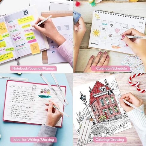 أقلام هلام الحبر الأسود من CATPOWER، 6 عبوات من الأقلام اللطيفة اليابانية Kawaii Cat Gel Pens، نقطة دقيقة للغاية 0.38 مم مجموعة أقلام ذات طرف رفيع أقلام كرة دوارة للوازم المكتبية المدرسية الثابتة، كتب قصاصات فنية رائعة in Saudi Arabia