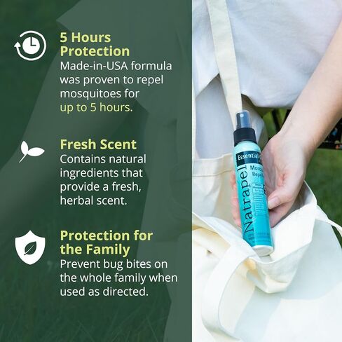 Natrapel Essential Oil Insect Repellent - Herbal Scent (2 Pack) in Saudi Arabia