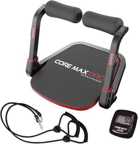 Core Max PRO Deluxe Pack with Resistance Bands and Fitness Monitor, Black ,7827-030-203 in Saudi Arabia
