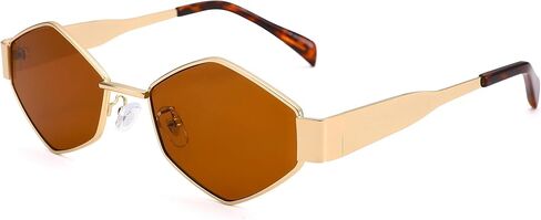 نظارات شمسية من Pro Acme Hexagon للنساء والرجال نظارات شمسية كلاسيكية للحماية من الأشعة فوق البنفسجية 400 in Kuwait