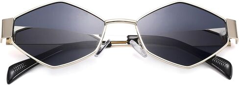 Pro Acme Hexagon Sunglasses for Women Men Vintage Retro Eyewear for UV400 Protection Shades Sun Glasses in Saudi Arabia