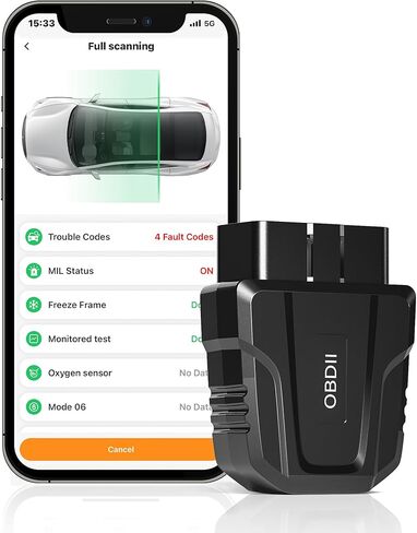 أداة تشخيص الماسح الضوئي ZMOON ZM401 Bluetooth Obd2، قارئ رمز السيارة obdii/eobd مع إعادة الضبط، أداة المسح التشخيصي BT5.4 لجميع السيارات بعد عام 1996 in Kuwait