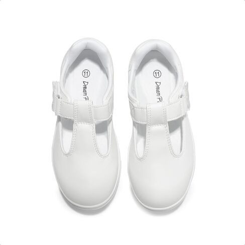DREAM PAIRS Girls Mary Jane School Uniform Shoes T-Strap Flat Sneakers for Toddler/Little Kid in Kuwait