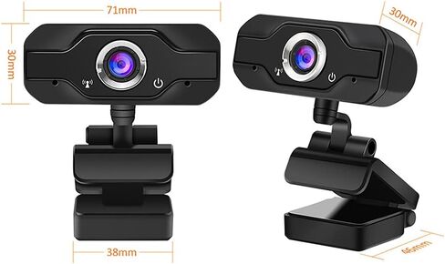 BISOFICE K68 1080P كاميرا ويب ذات تركيز ثابت USB 2.0 كاميرا ويب مع ميكروفون in Kuwait