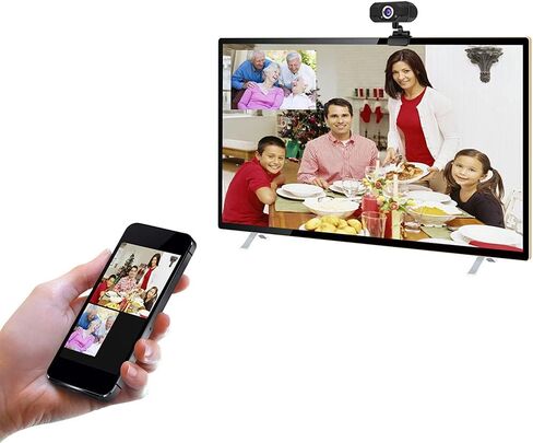 BISOFICE K68 1080P كاميرا ويب ذات تركيز ثابت USB 2.0 كاميرا ويب مع ميكروفون in Kuwait