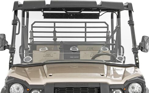 زجاج أمامي بفتحات تهوية كاملة من Rough Country لسيارة Mule Pro-FX 4WD - 98215150 in Saudi Arabia