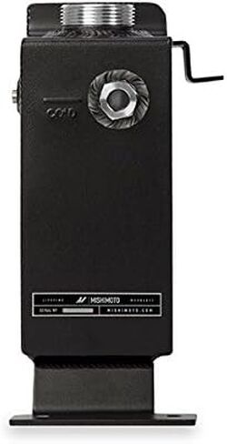 Mishimoto MMRT-F2D-99EMWBK Aluminum Degas Reservoir Tank Compatible With Ford 7.3 Powerstroke 1999-2003 Wrinkle Black in Saudi Arabia