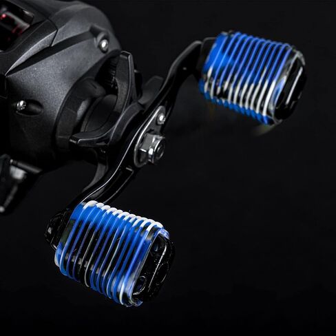 Fishing Reel Handle Grip Cover Non Slip Silicone Baitcaster Knob Covers Multicolor Optional in Saudi Arabia