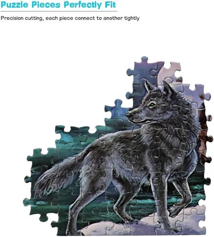 Moruska Puzzles for Adults 2000 Pieces - Giant Ice Dragon Jigsaw Puzzles for Adults Hard and Challenge, Cool Fantasy Adult Puzzles 2000 Pieces in Kuwait