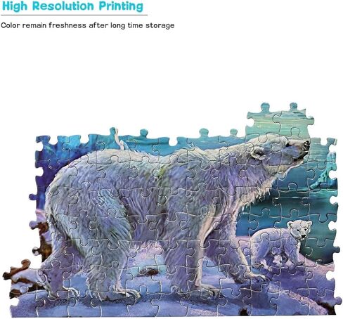 Moruska Puzzles for Adults 2000 Pieces - Giant Ice Dragon Jigsaw Puzzles for Adults Hard and Challenge, Cool Fantasy Adult Puzzles 2000 Pieces in Kuwait