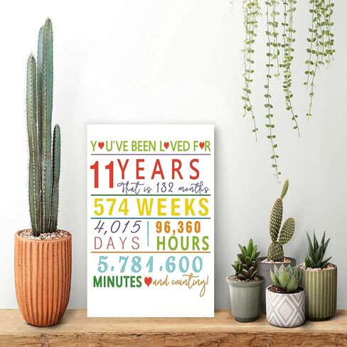YiKaLus Happy 10th Birthday Card for Girl Boy, Ten Years Old Bday Gifts for Daughter Son, Funny 10th Birthday Decoration in Saudi Arabia