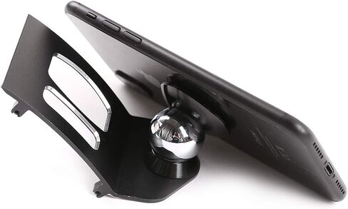 3 Colors Aluminum Alloy Mobile Phone Holder Navigation Bracket for BMW X3 X4 F25 F26 2010-2016， Car Center Console Air Vent Cell Phone Mount (Black) in Kuwait