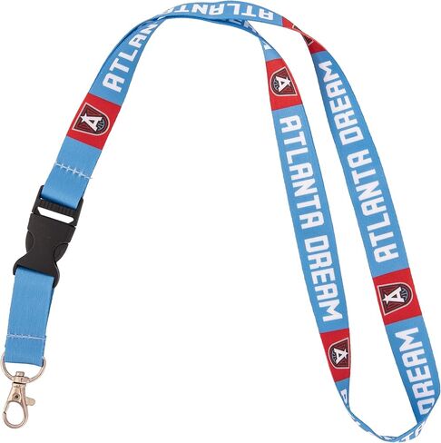 سلسلة مفاتيح Desert Cactus Atlanta Dream Lanyard قابلة للفصل WNBA الانفصالية بإبزيم سريع الرابطة الوطنية لكرة السلة ومفاتيح السيارة وحامل شارة الهوية (الحبل A) in Saudi Arabia