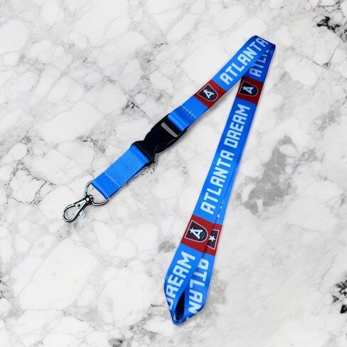 سلسلة مفاتيح Desert Cactus Atlanta Dream Lanyard قابلة للفصل WNBA الانفصالية بإبزيم سريع الرابطة الوطنية لكرة السلة ومفاتيح السيارة وحامل شارة الهوية (الحبل A) in Saudi Arabia