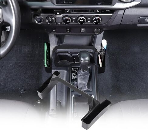 صينية تنظيم ناقل الحركة لوحدة التحكم المركزية متوافقة مع صندوق تخزين جانبي للتحكم المركزي Toyota Tacoma 2016-2023، صينية تنظيم وحدة تحكم ناقل الحركة ملحقات المنظم الداخلي (النمط أ) in Kuwait