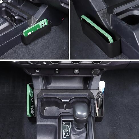 صينية تنظيم ناقل الحركة لوحدة التحكم المركزية متوافقة مع صندوق تخزين جانبي للتحكم المركزي Toyota Tacoma 2016-2023، صينية تنظيم وحدة تحكم ناقل الحركة ملحقات المنظم الداخلي (النمط أ) in Kuwait