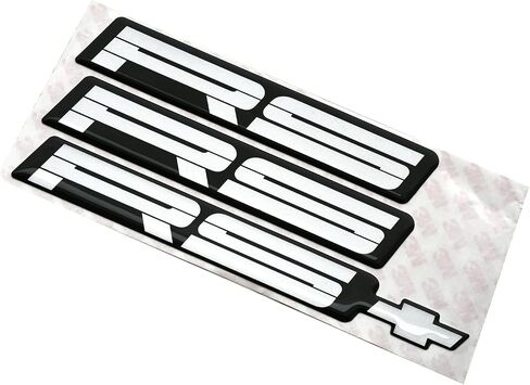 Replacement for 82-92 Camaro RS Rocker Panel & Rear Bumper Emblem Set of 9192RSRED (Blue) in Saudi Arabia
