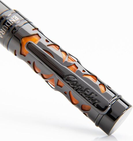 Conklin Endura Deco Crest Rollerball Pen Orange in Saudi Arabia