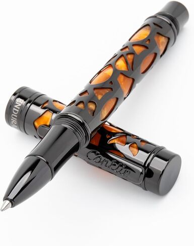 Conklin Endura Deco Crest Rollerball Pen Orange in Saudi Arabia