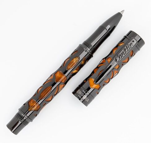 Conklin Endura Deco Crest Rollerball Pen Orange in Saudi Arabia
