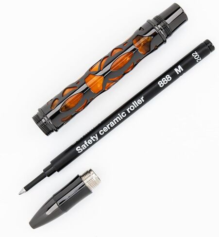 Conklin Endura Deco Crest Rollerball Pen Orange in Saudi Arabia