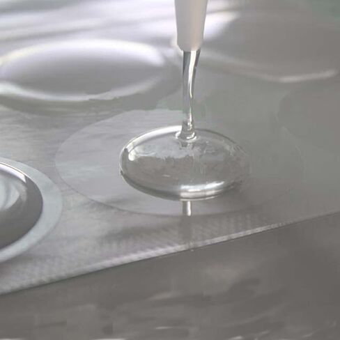 IGOGO 100 PCS Clear Heart Epoxy Stickers Adhesive Seal for Bottle Cap and Pendants 1-Inch in Saudi Arabia