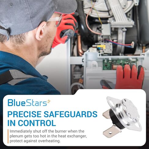 BlueStars 31091 190℉ Limit Switches Replacement Used for Atwood Hydro Flame Dometic RV Furnace and General Electrical Equipment Supplies in Saudi Arabia