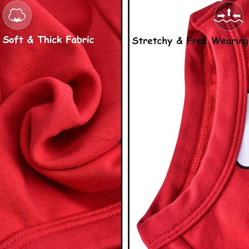 Koneseve Dog Christmas Shirt Soft Cotton Dog Clothes Winter Warm Cat Sweater Breathable Santa Clause Costume for Small Dogs Cats Boy Girl Pet Outfit Adorable Puppy Pajamas Cozy Kitten Apparel XS in Saudi Arabia