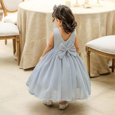 فساتين المناسبات الخاصة من Dressy Daisy للفتيات الصغيرات لحفلات الزفاف وحفلات الكريسماس وحفلات الزفاف الفاخرة مع عصابة رأس in Kuwait